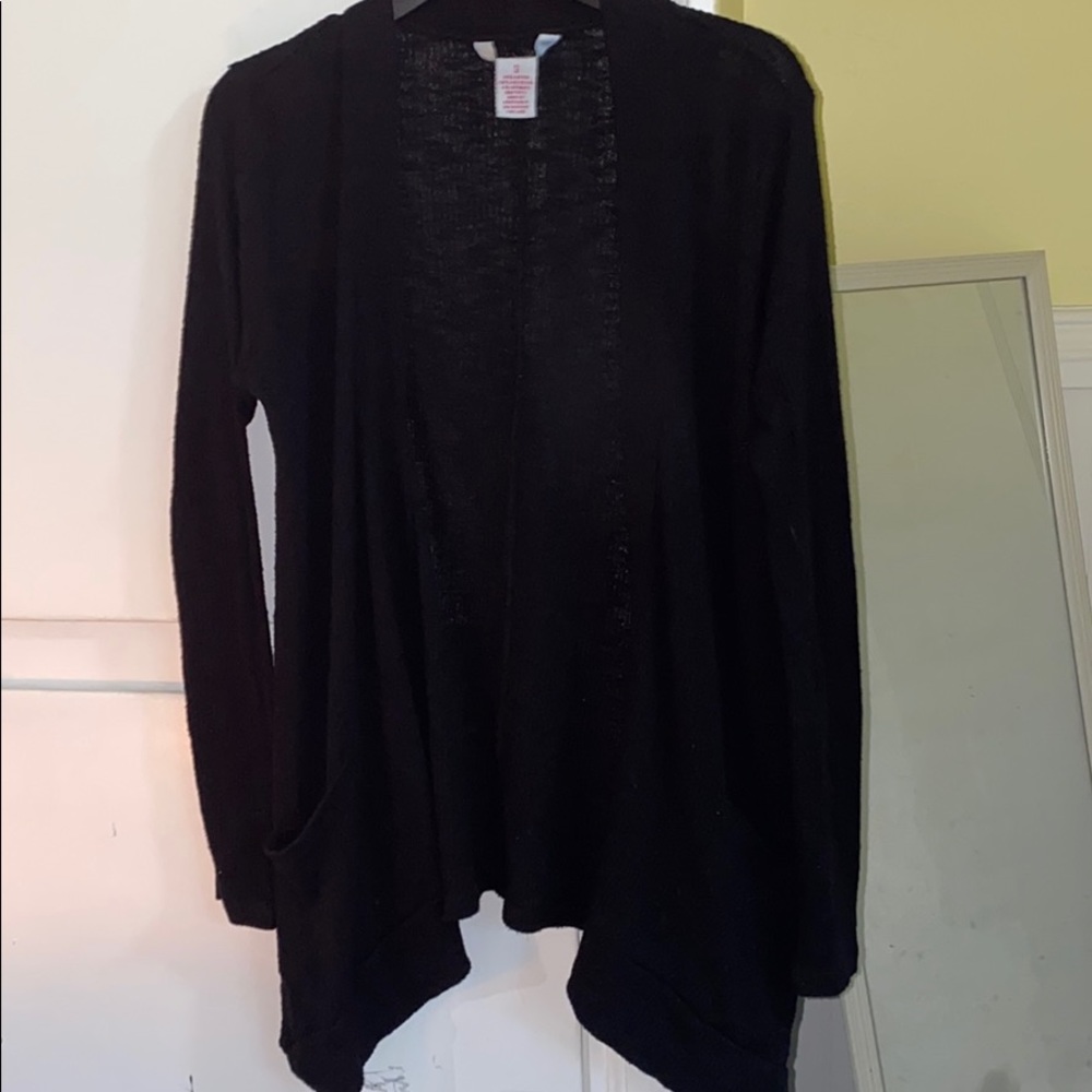 Black Cardigan with pockets